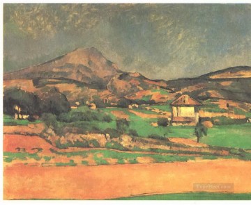  Saint Pintura - Llanura de Mont Sainte Victoire Paul Cezanne